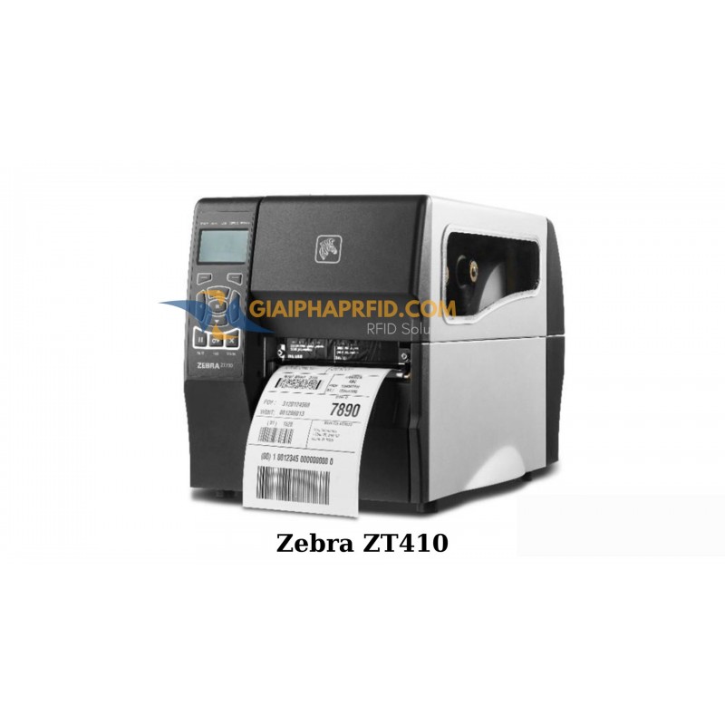 Máy in tem nhãn RFID Zebra ZT410