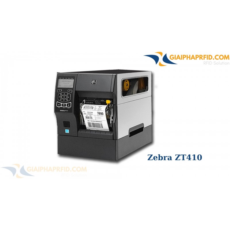 Máy in tem nhãn RFID Zebra ZT410