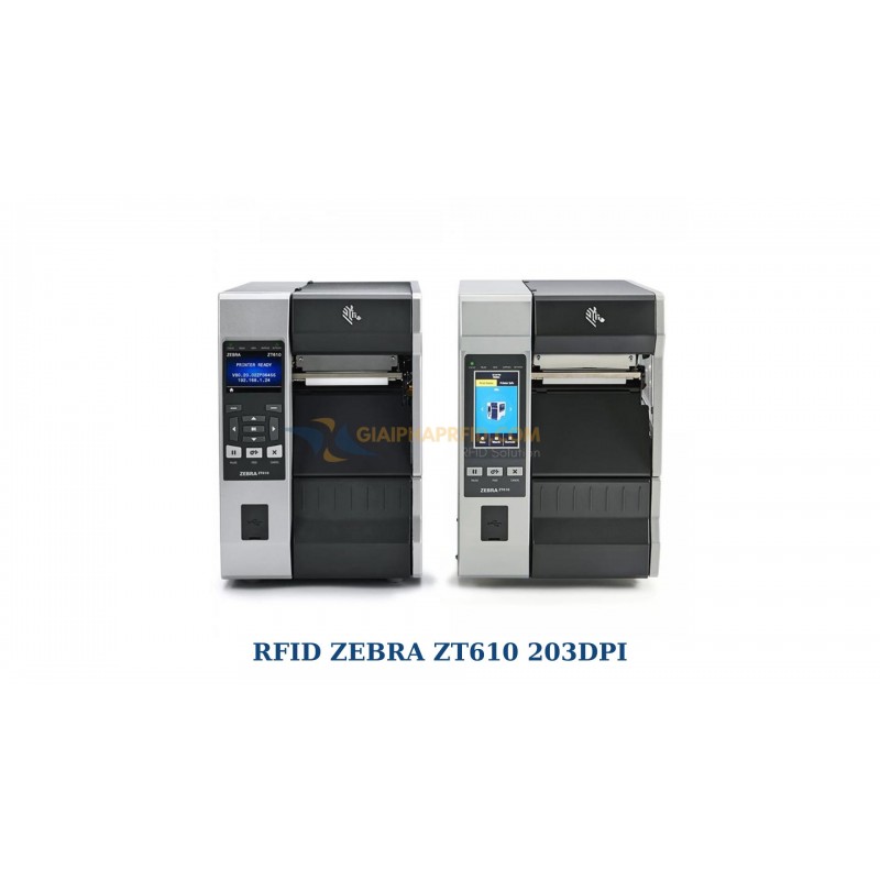 Máy in tem nhãn RFID Zebra ZT610 203DPI