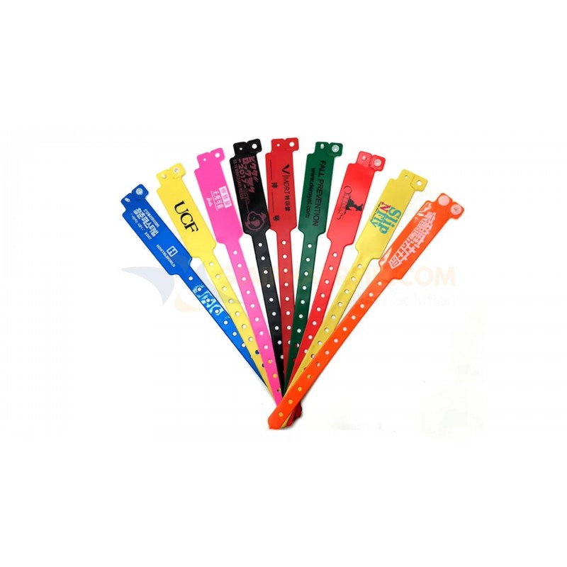 Vòng Đeo Tay SM-8842 Vinyl RFID Wristbands - Họa Tiết Hoa Văn